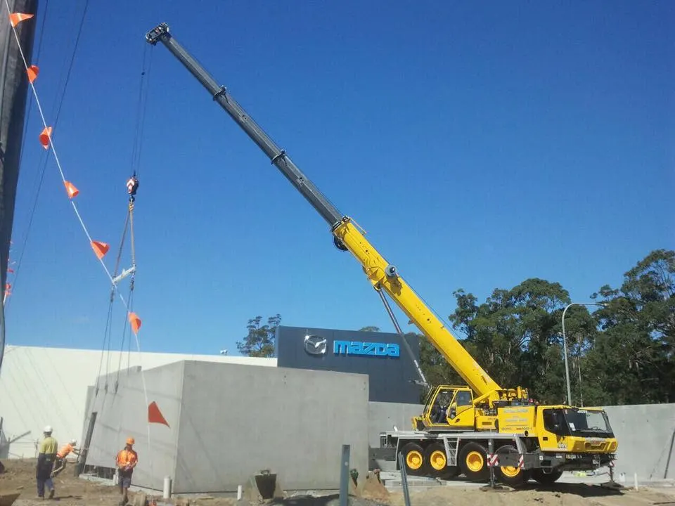 Crane hire in Batemans Bay
